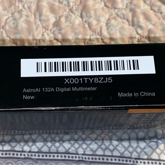 AstrAl Digital Multimeter TRMS 4000 Counts DT132A - Picture 8 of 8